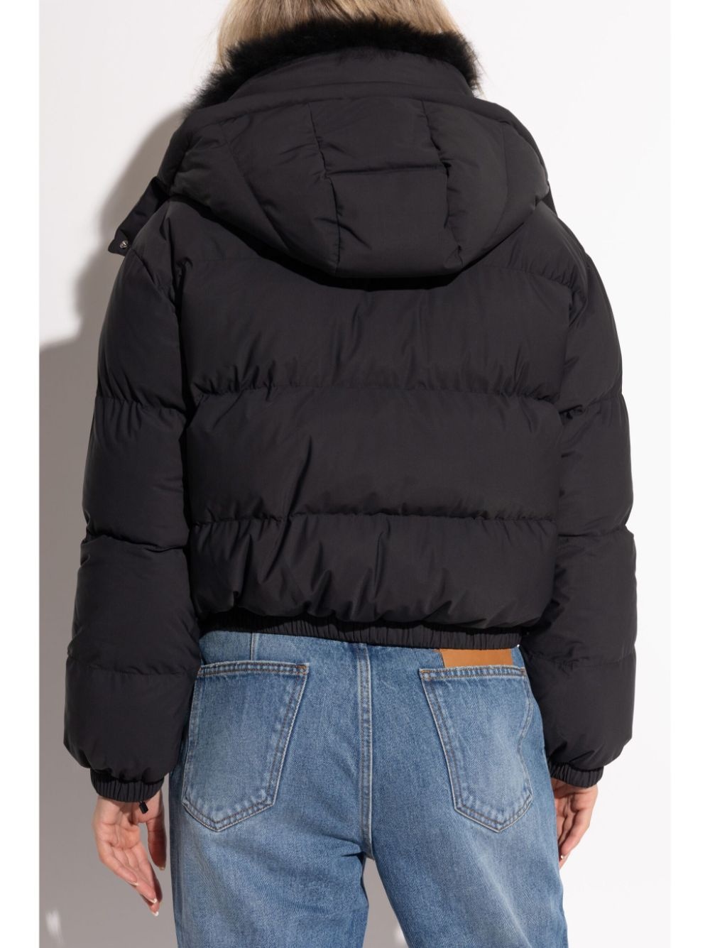 high-neck puffer jacket - 4