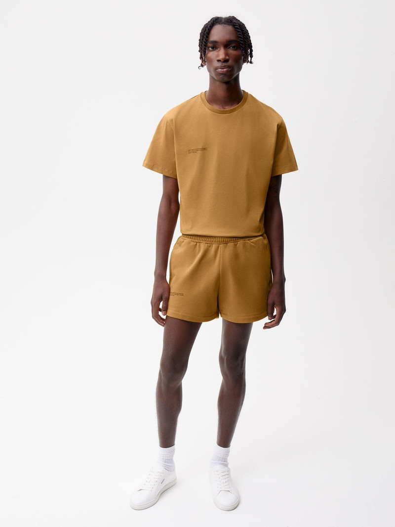 PANGAIA Mens 365 Midweight Shorts - Copper Brown outlook
