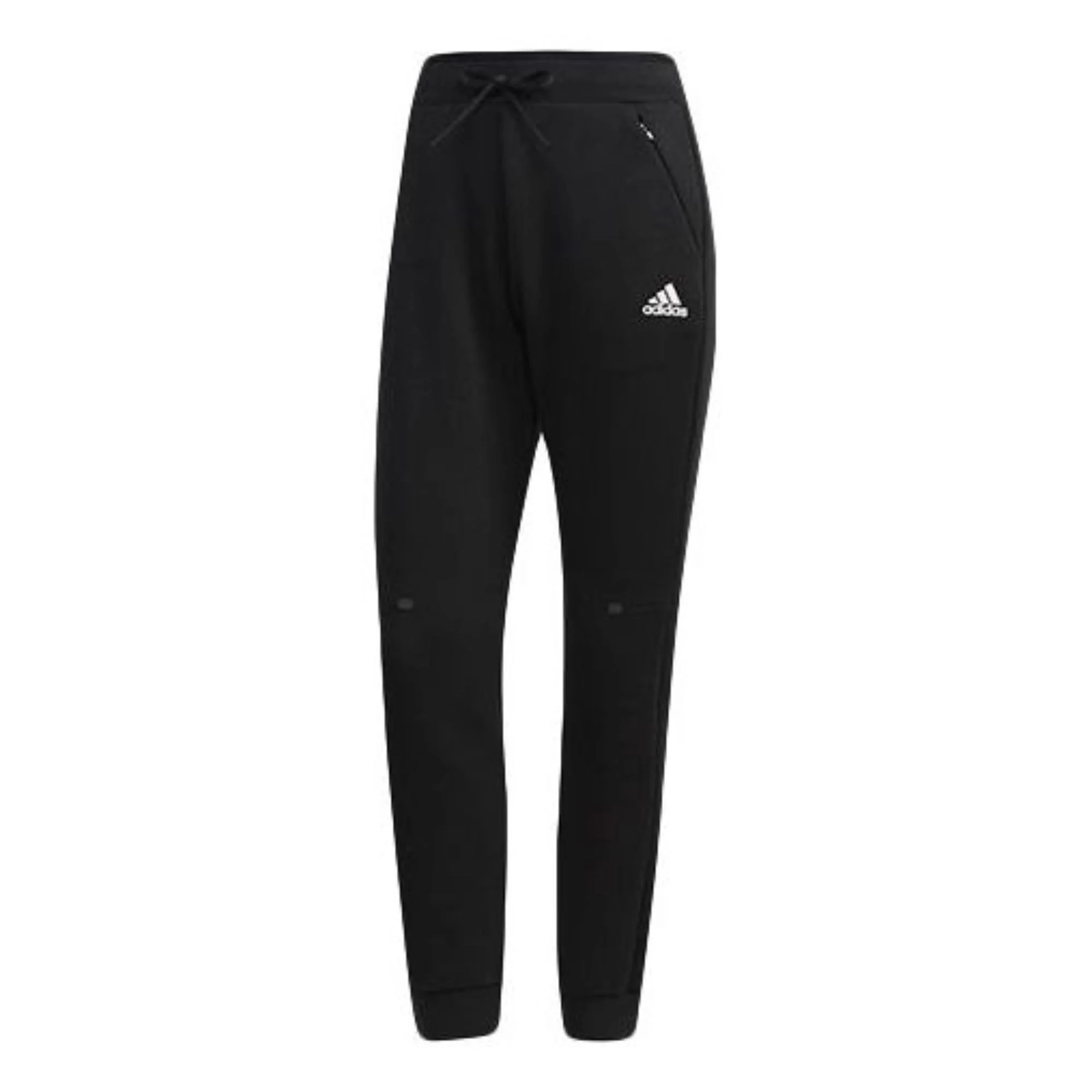 (WMNS) adidas Slim Sport Pants 'Black' FI9279 - 1