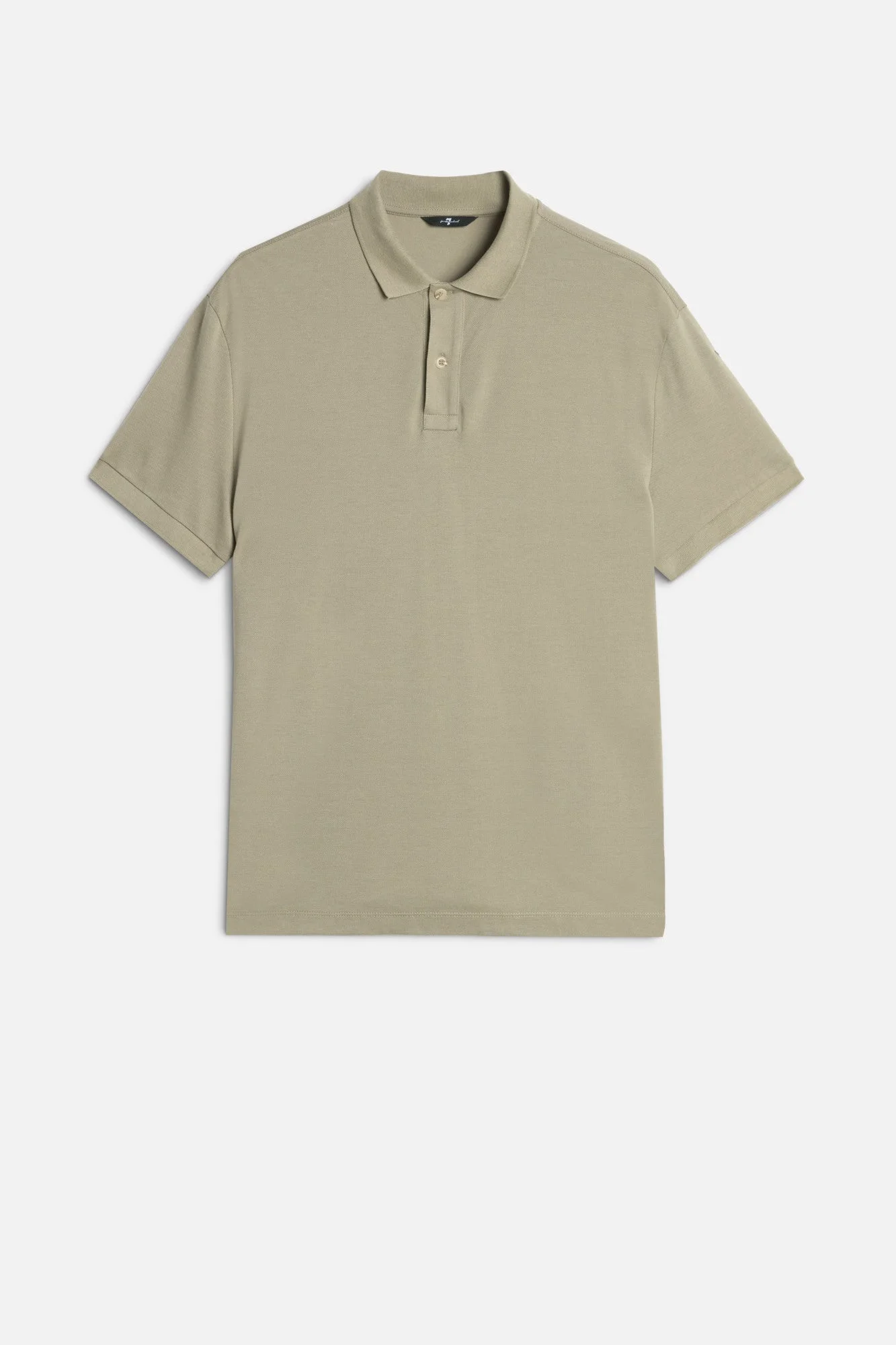SHORT SLEEVE POLO in Lyocell Army - 1