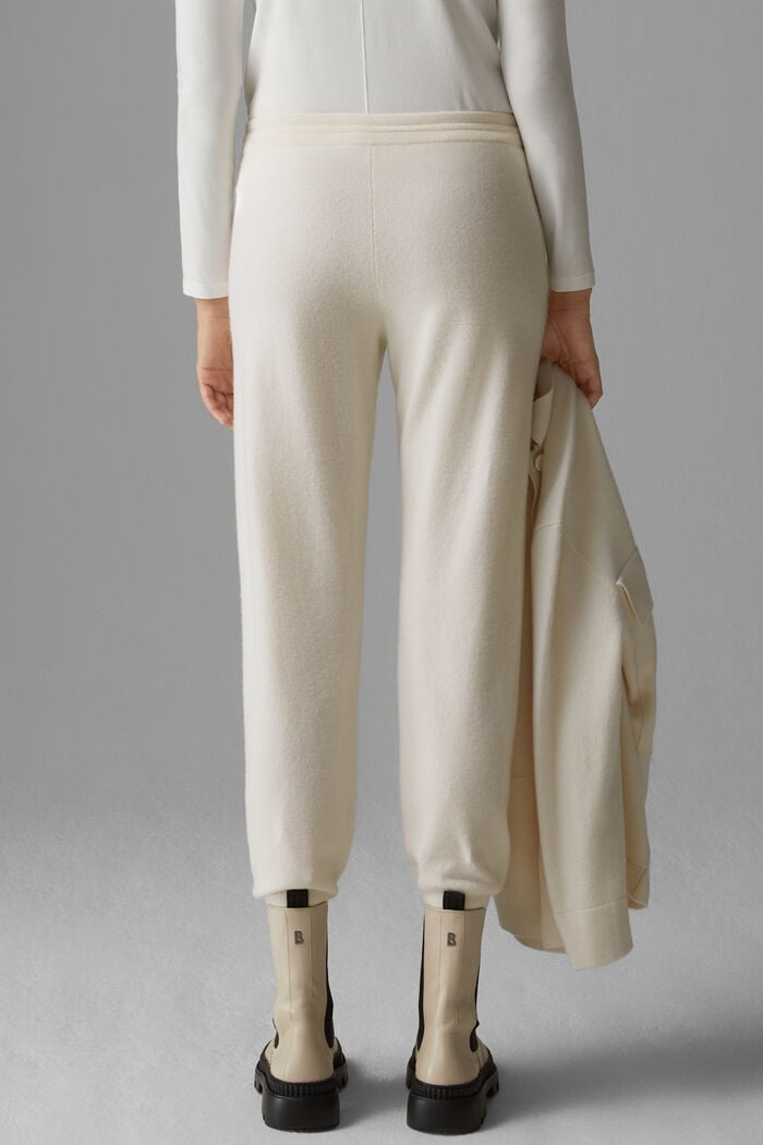 Linna Knitted pants in Off-white - 3