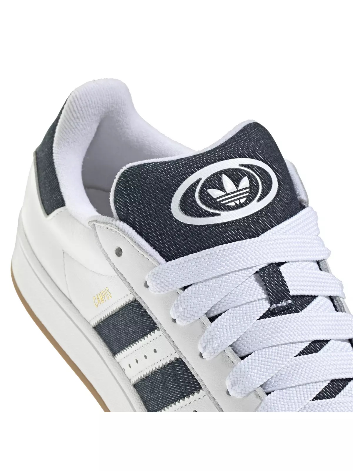 Originals Campus 00s "Ftwr White/Night Indigo/Gold Metallic" Men's Shoe - 7
