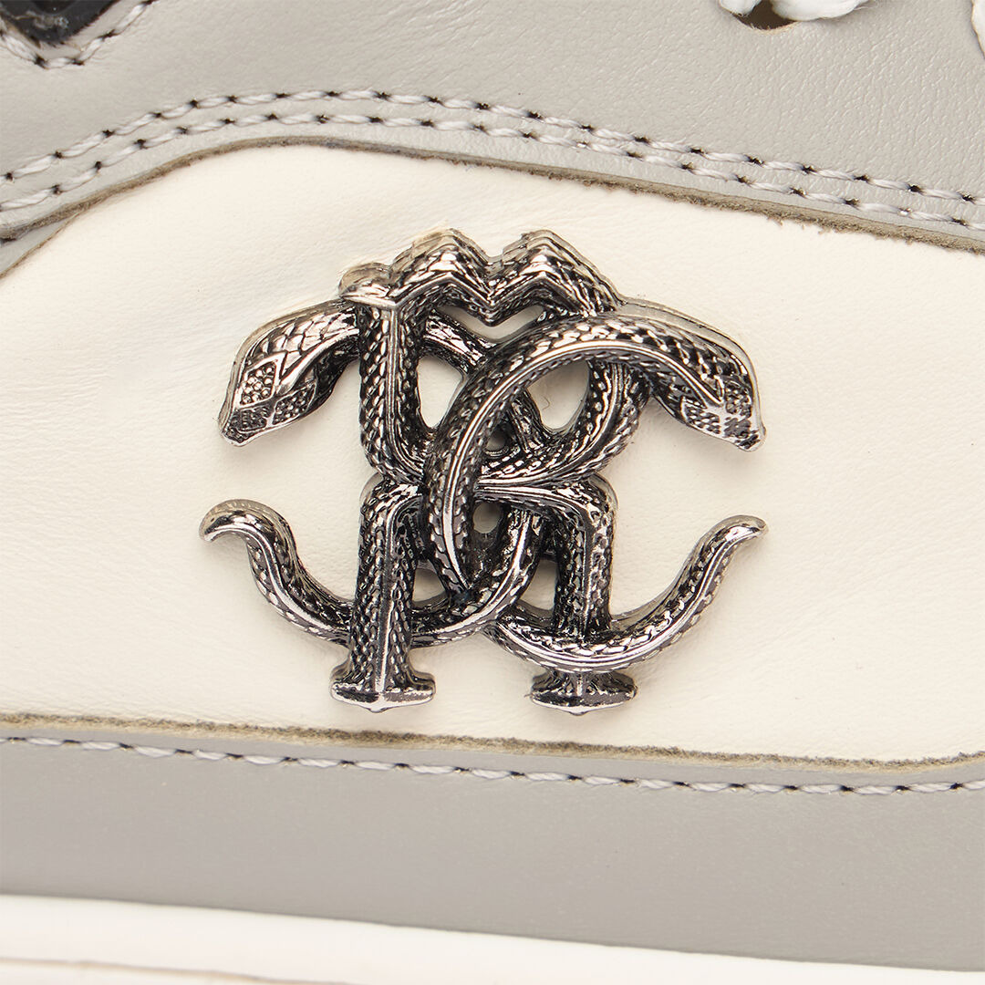 Sneakers With Mirror Snake Monogram - 4