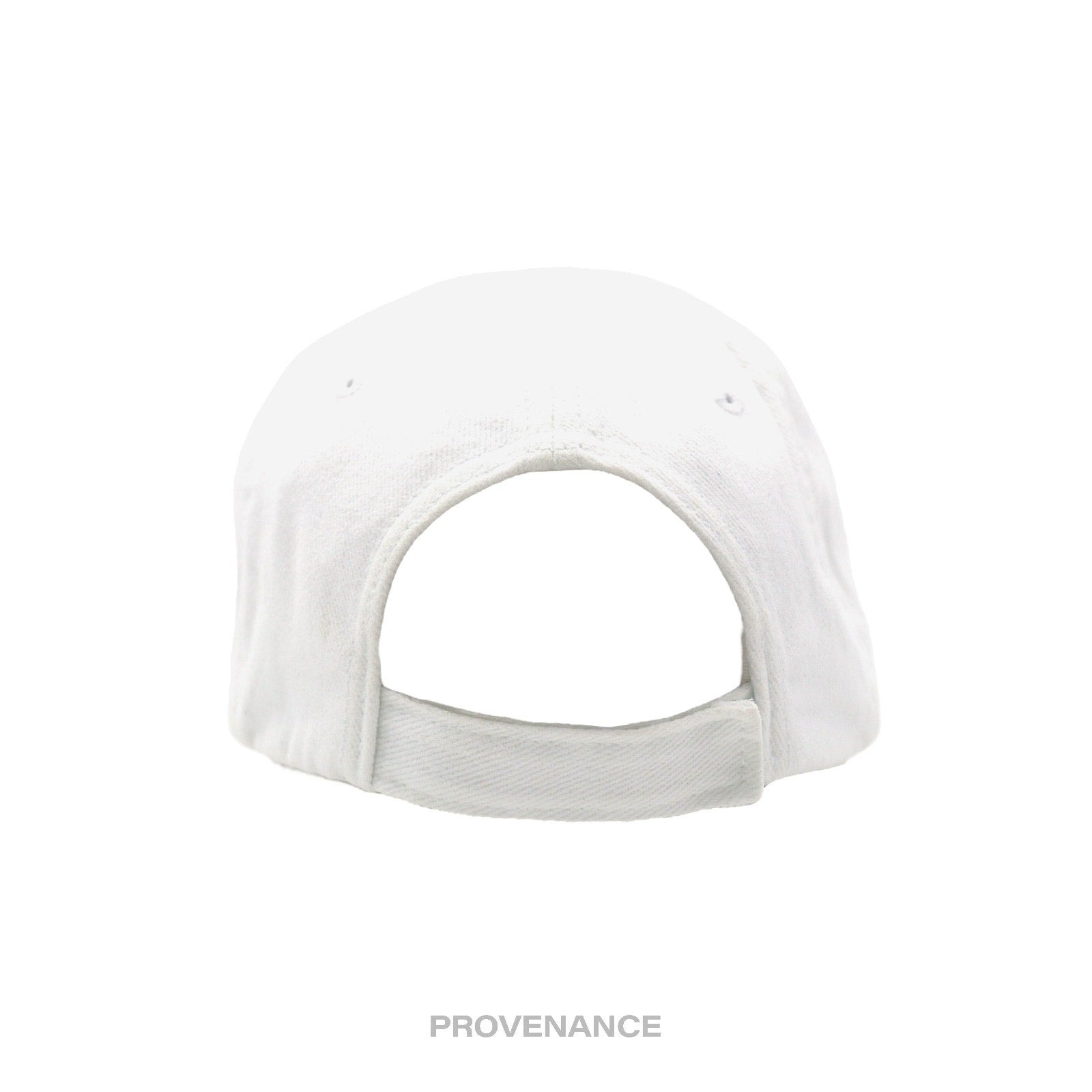 Balenciaga BB Logo Mode Embroidered Cap Hat - White - 7