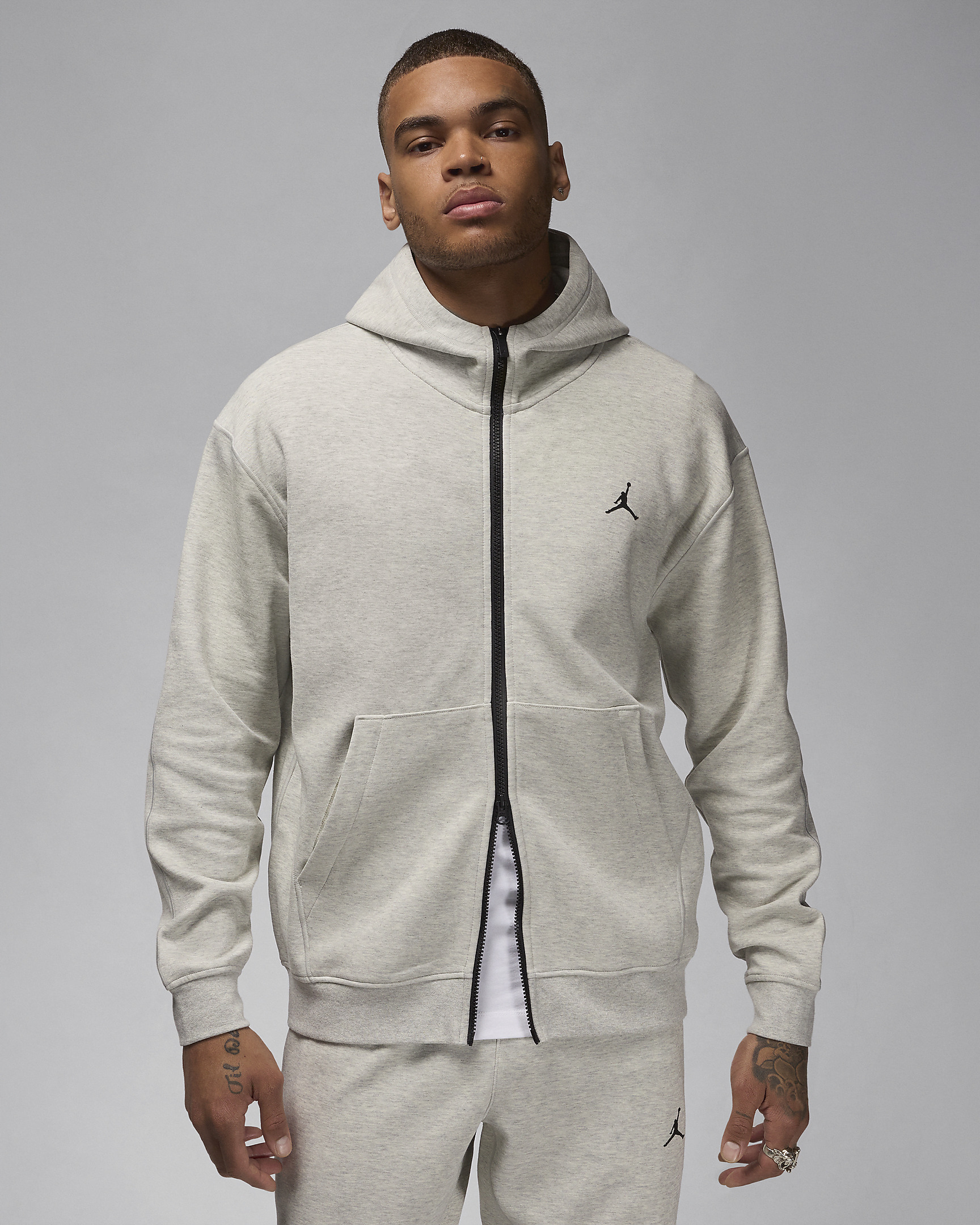Jordan Sport Hoop Fleece Men's Dri-FIT Full-Zip Hoodie - 1
