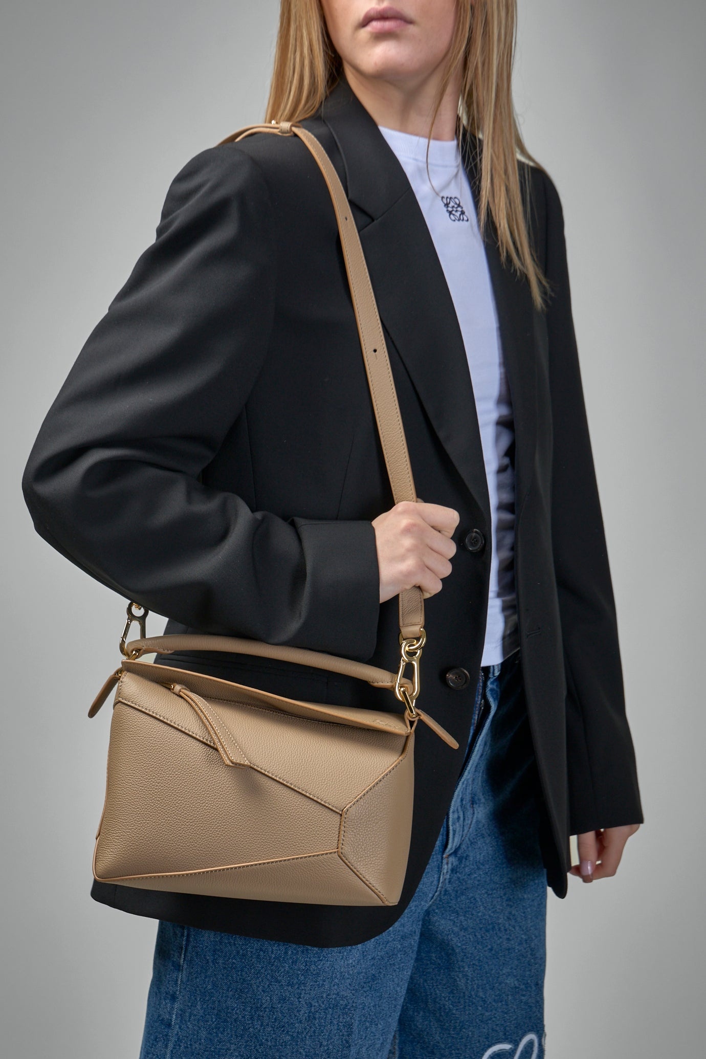 Puzzle Edge Small Bag - 5