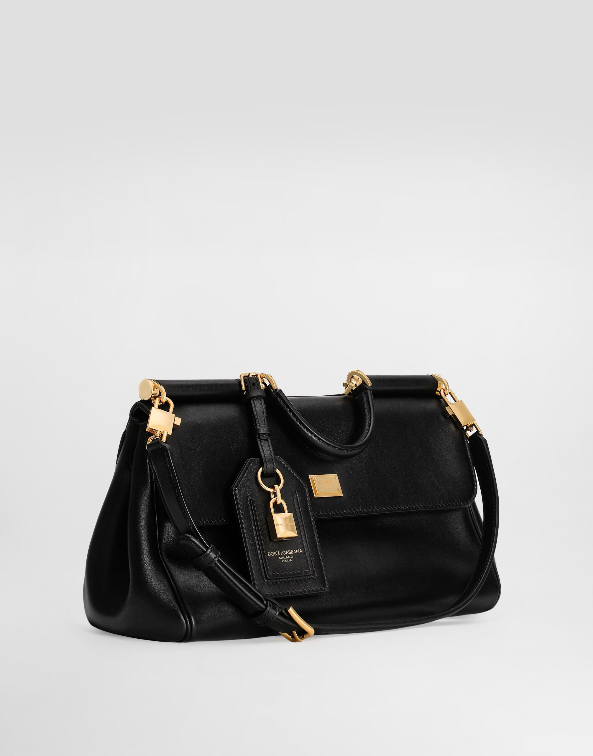 My Sicily handbag in plongé calfskin - 5