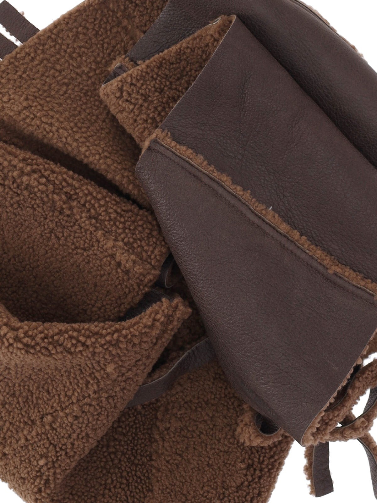 LAMB SHEARLING SCARF - 2