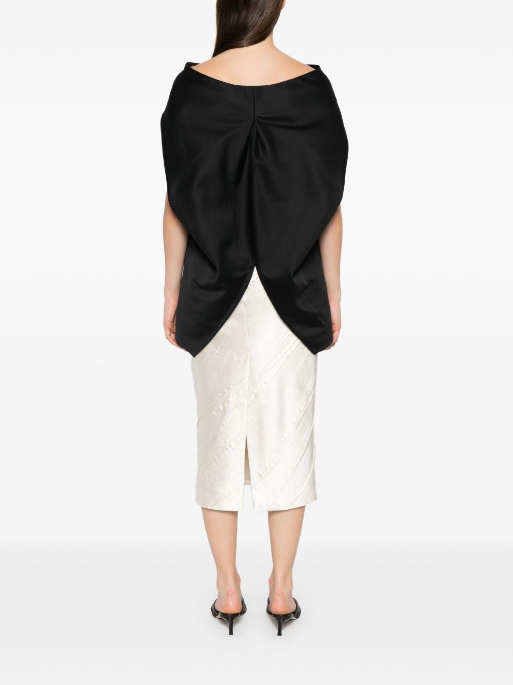 wide-neck blouse - 4