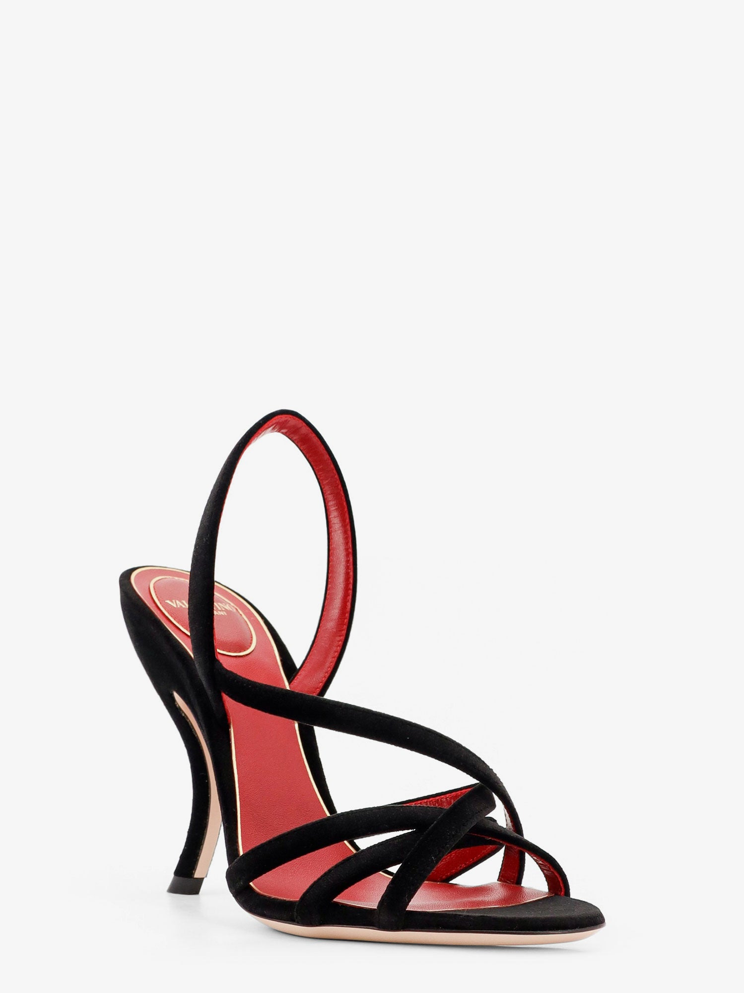 Valentino Garavani Velvet Sandals - 2