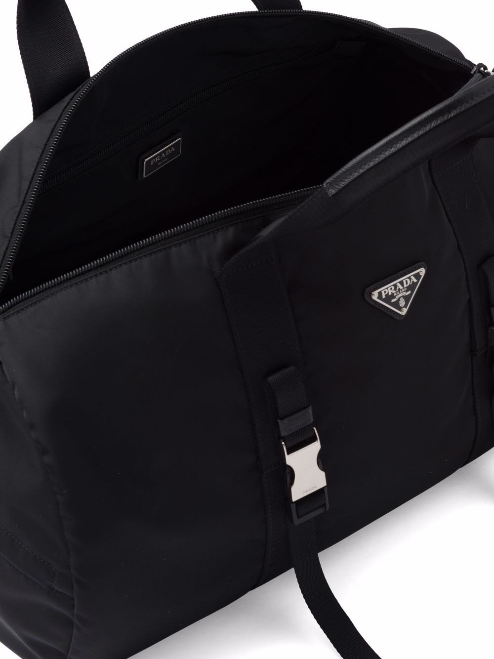 triangle-logo duffle bag - 5