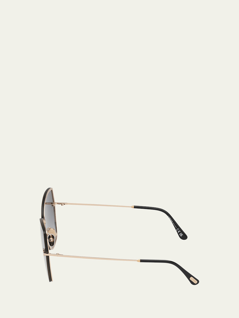 Nickie Metal Butterfly Sunglasses 3
