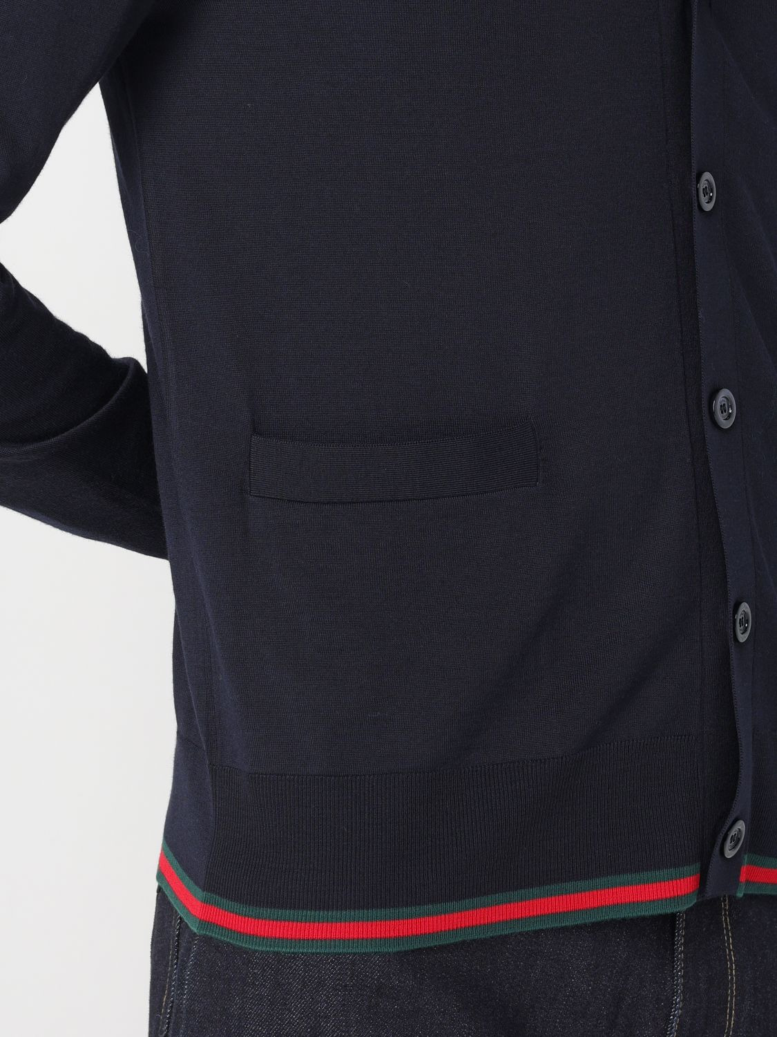 Gucci Cardigan Men Blue - 4