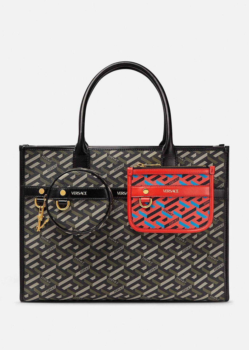 VERSACE La Greca Signature Modular Pouch outlook