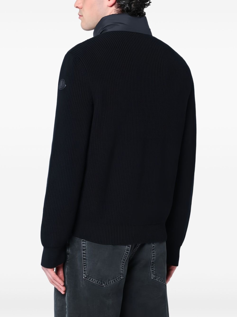 panelled padded jacket - 3