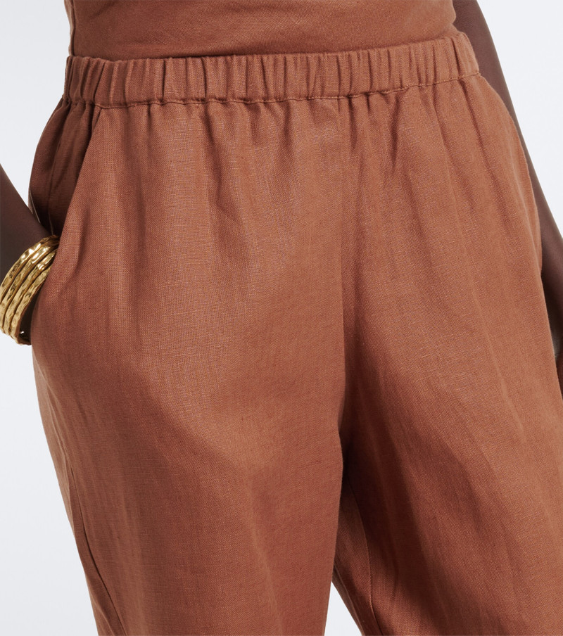 Capriolla linen wide-leg pants 3