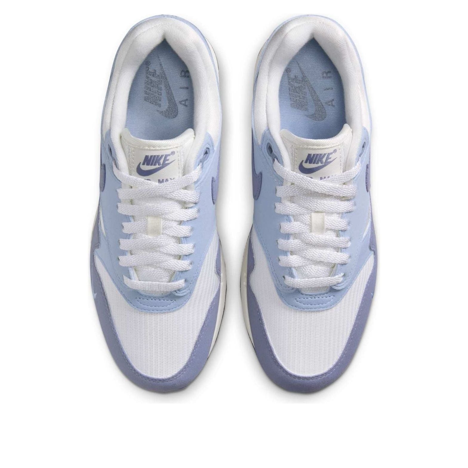 (WMNS) Nike Air Max 1 87 Textile 'Light Armory Blue Ashen Slate' HF1194-102 - 4