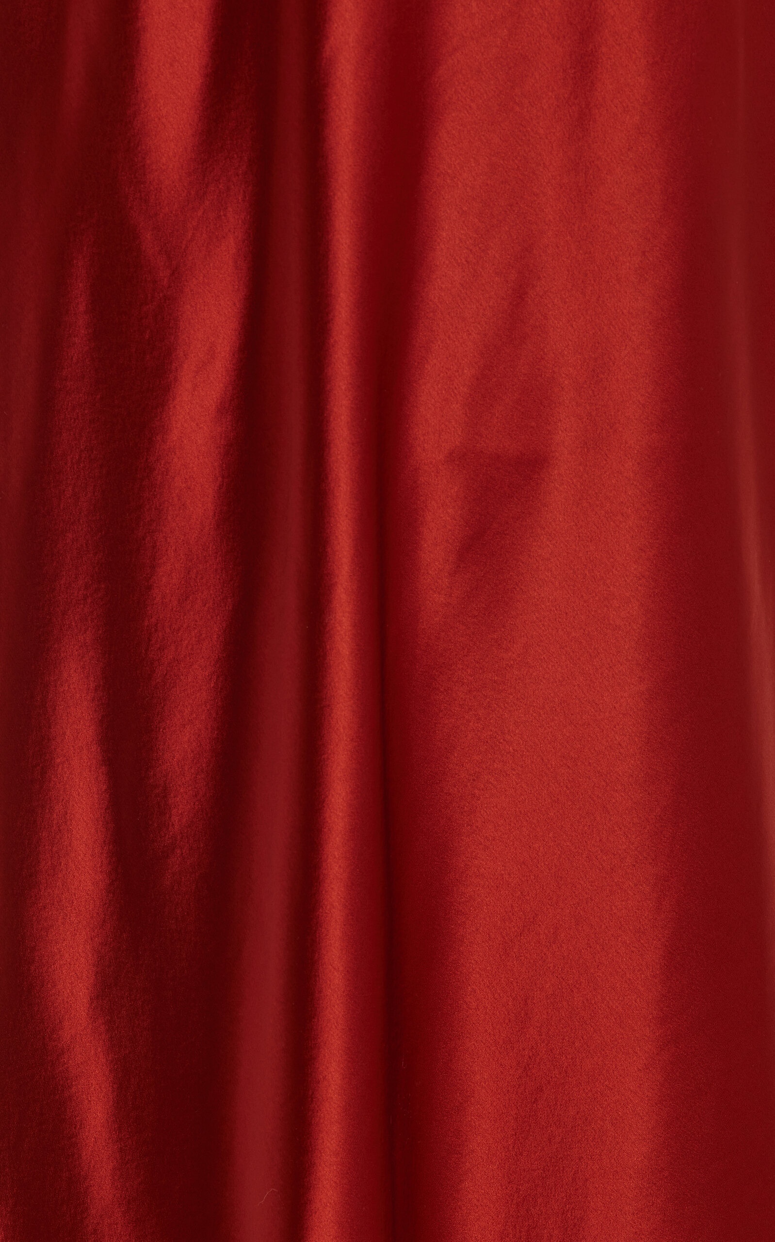 Cadence Bead-Detailed Satin Maxi Dress red - 5