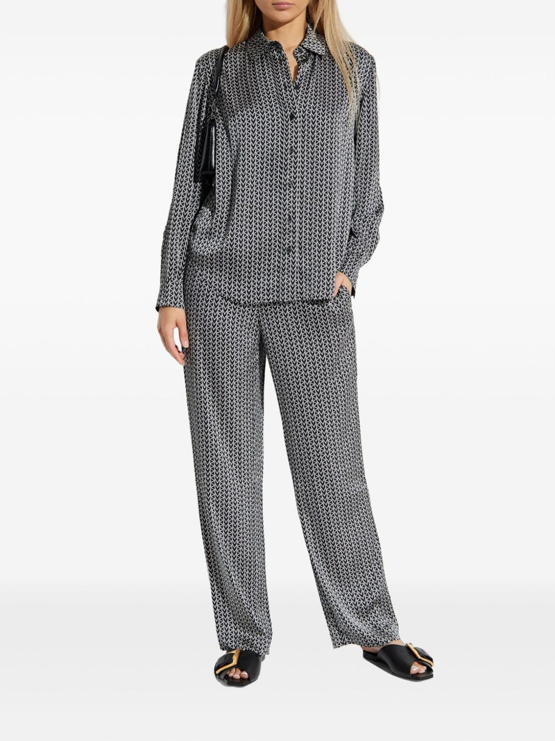 MICHAEL KORS chevron-print trousers outlook