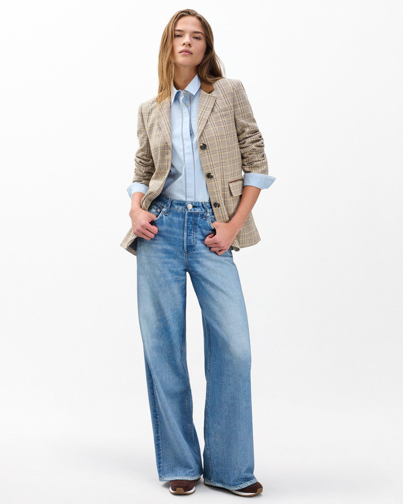 Evia Plaid Blazer 7