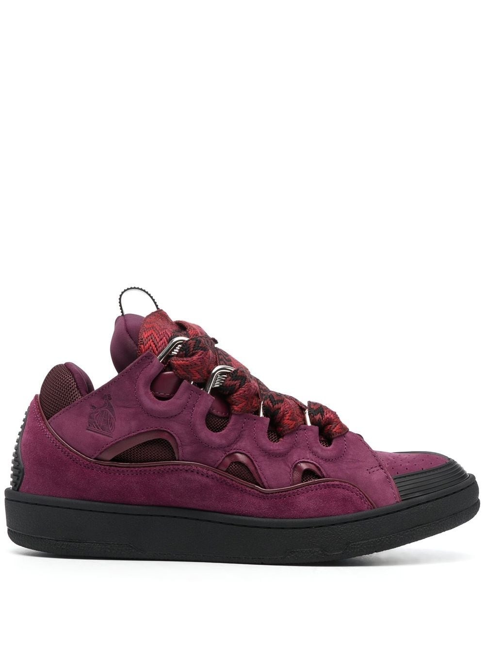 chunky suede sneakers - 1