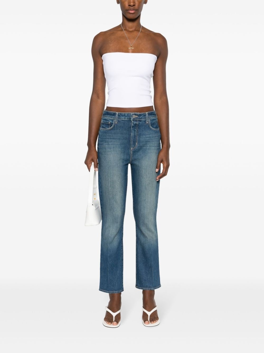 high-rise bootcut jeans - 2
