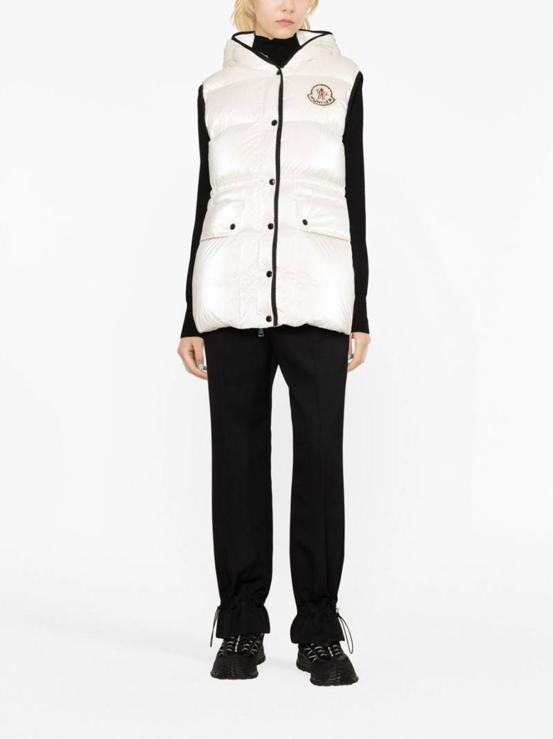 Moncler Hera hooded gilet outlook