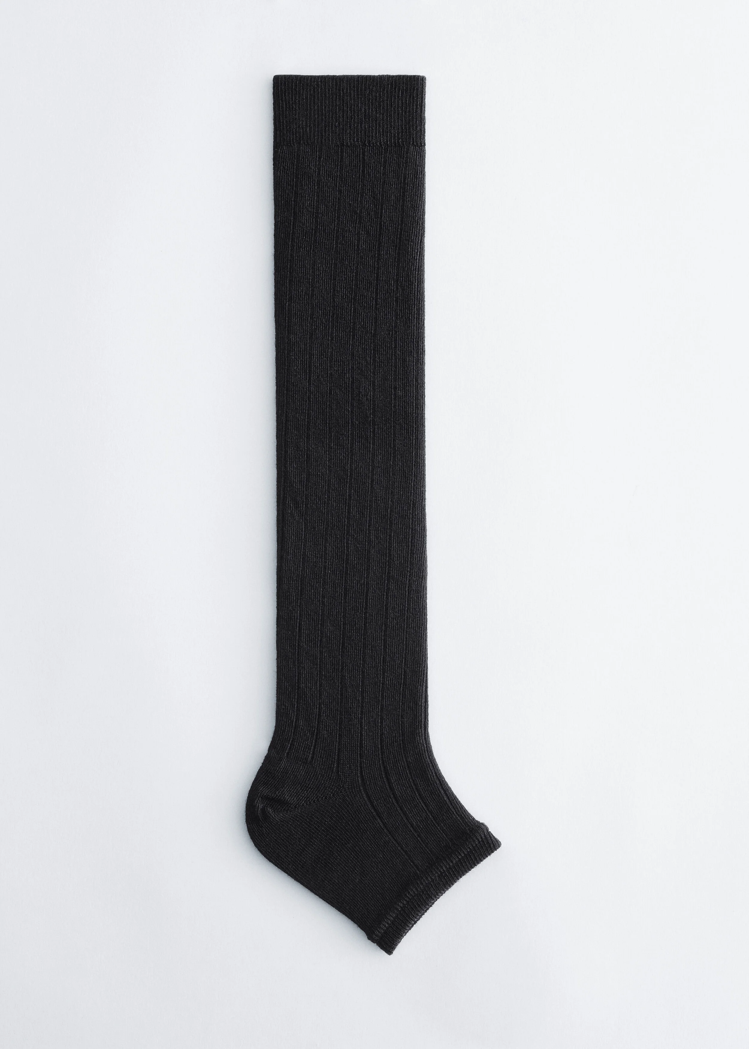 Ribbed Leg Warmers - 1