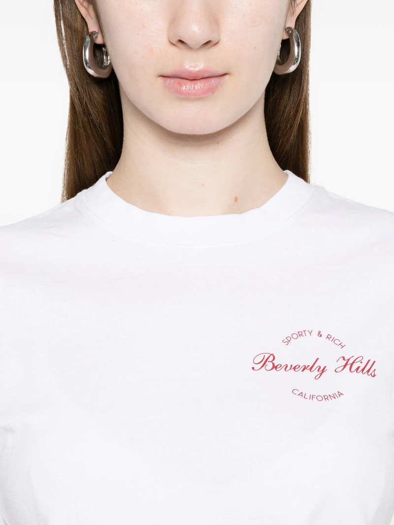 Sporty & Rich Script T-shirt 3