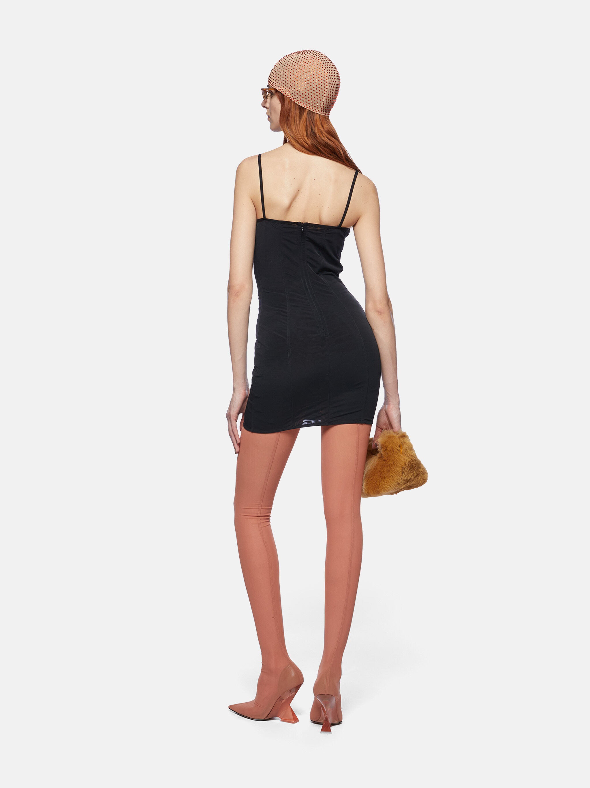 BLACK MINI DRESS - 3