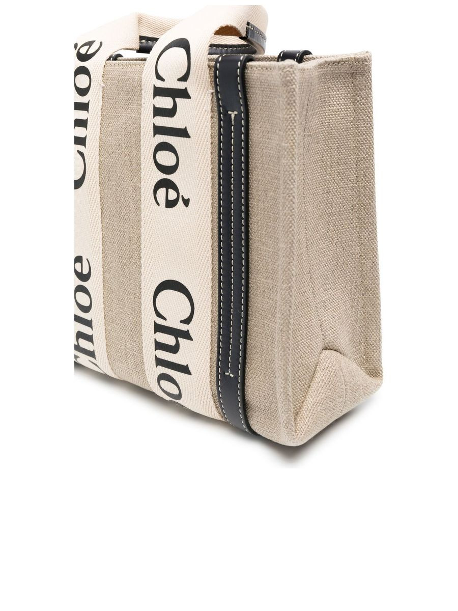 Small Woody Canvas Tote - 4
