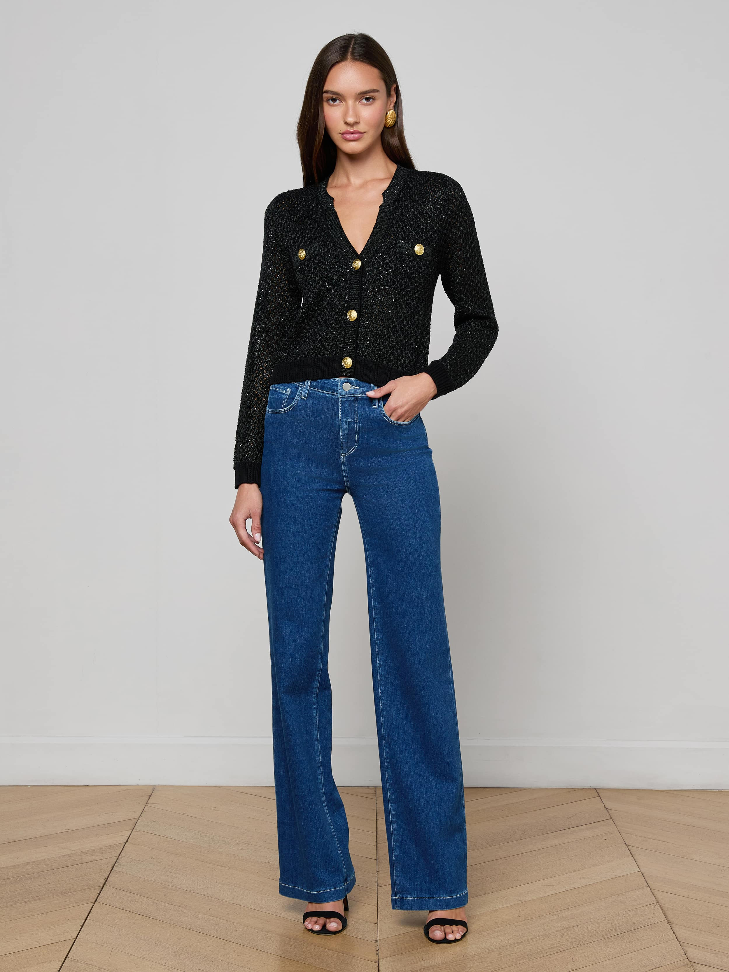 Blanca Sequin Cardigan - 4