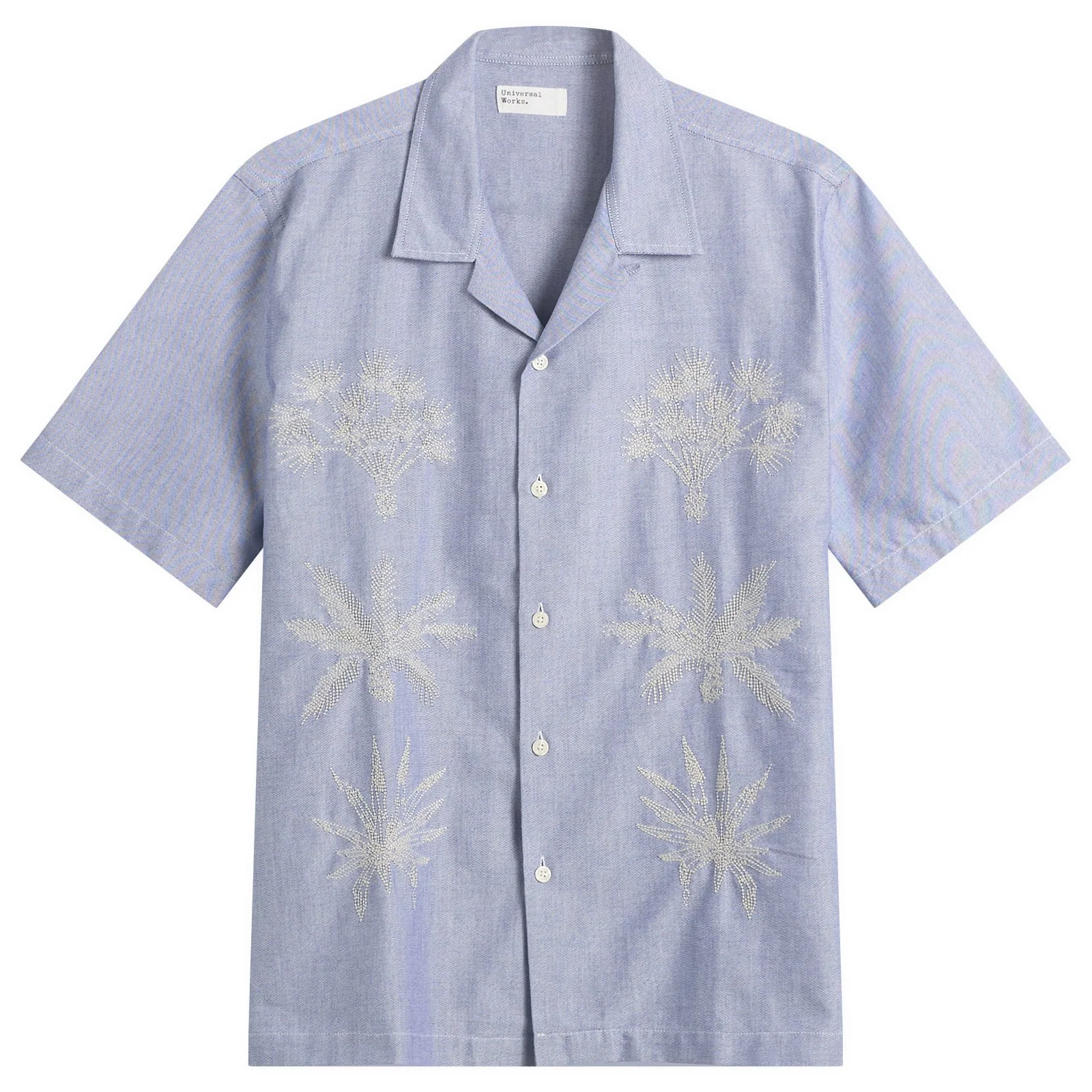 Universal Works Oxford Shirting Road Trip Shirt - 1