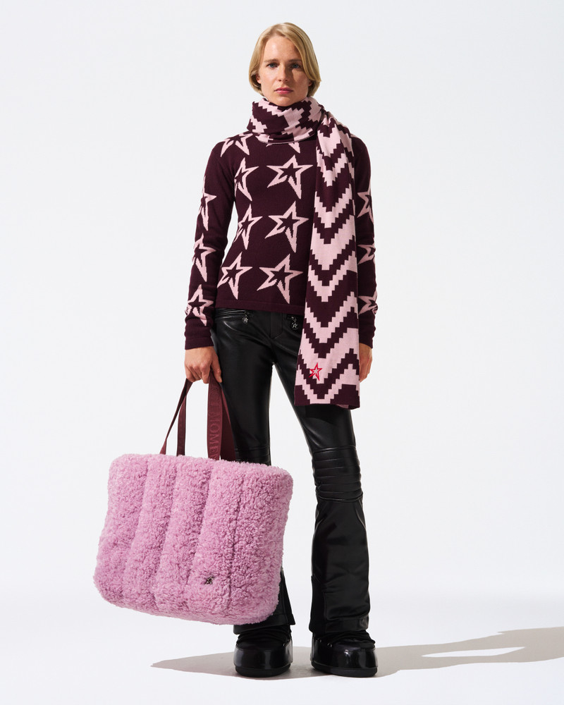PERFECT MOMENT Chevron Merino Wool Scarf outlook