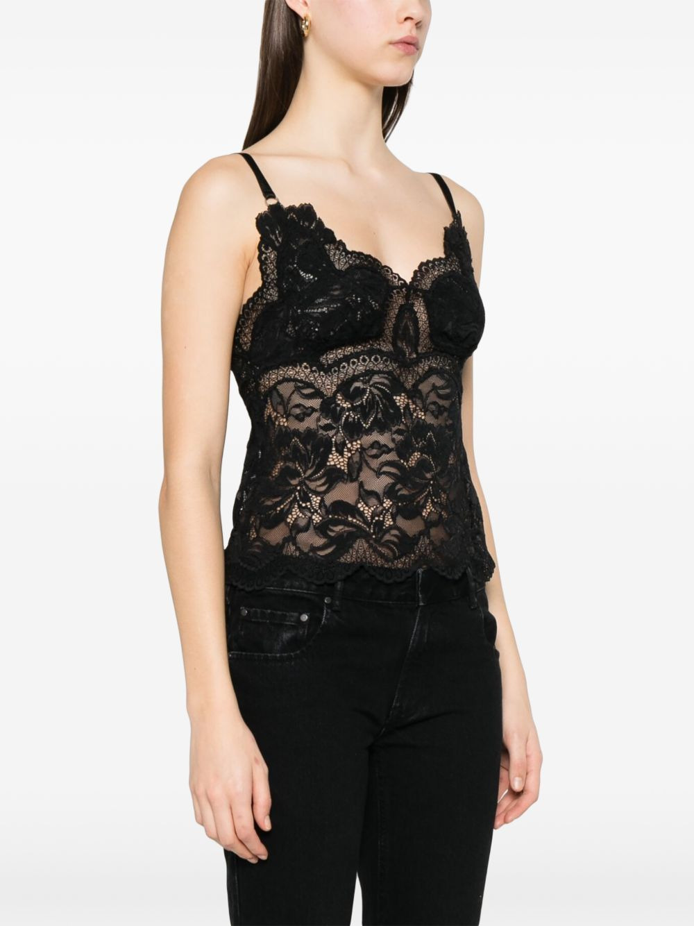 lace tank top - 3