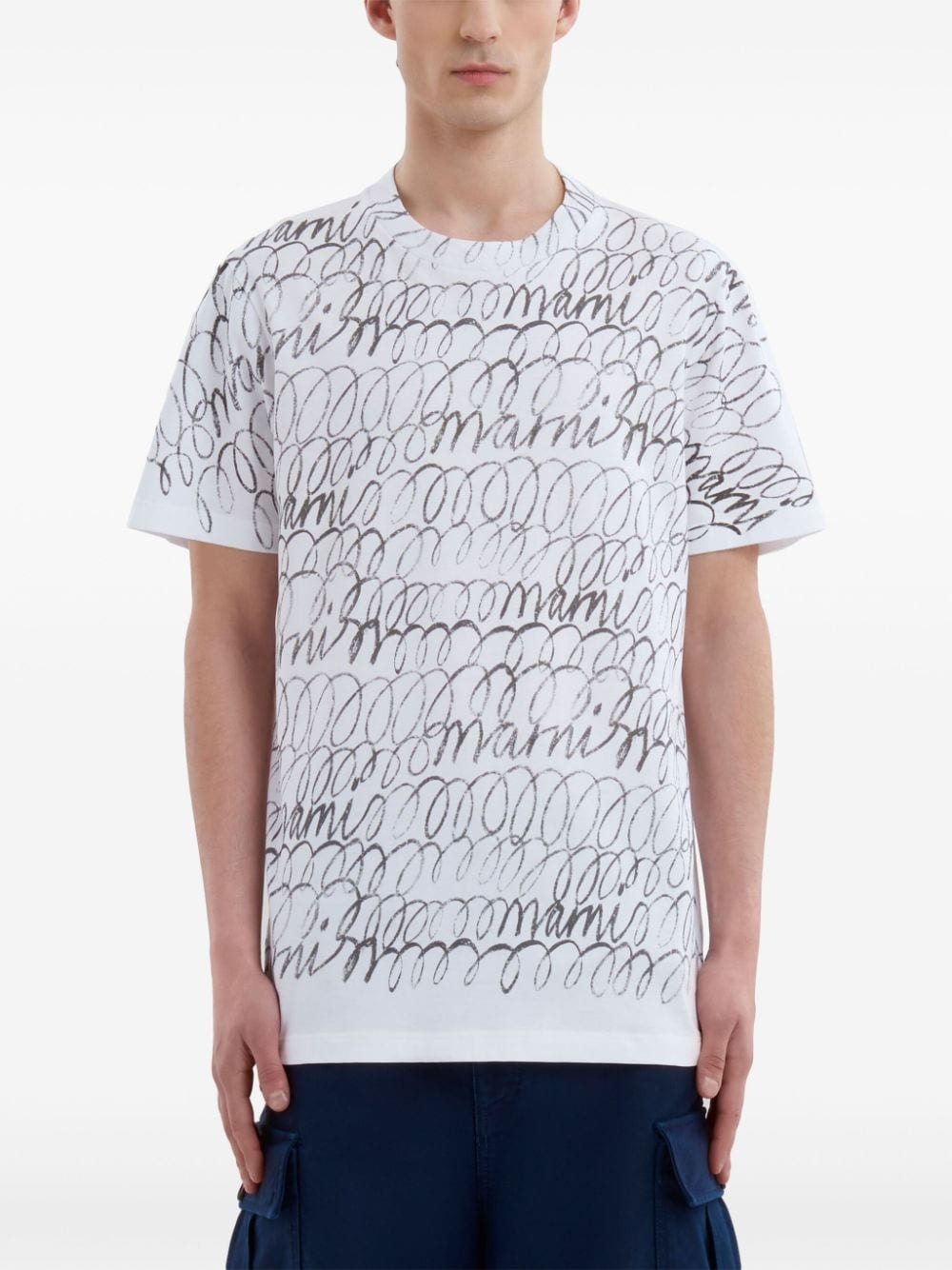 logo-print cotton T-shirt - 2