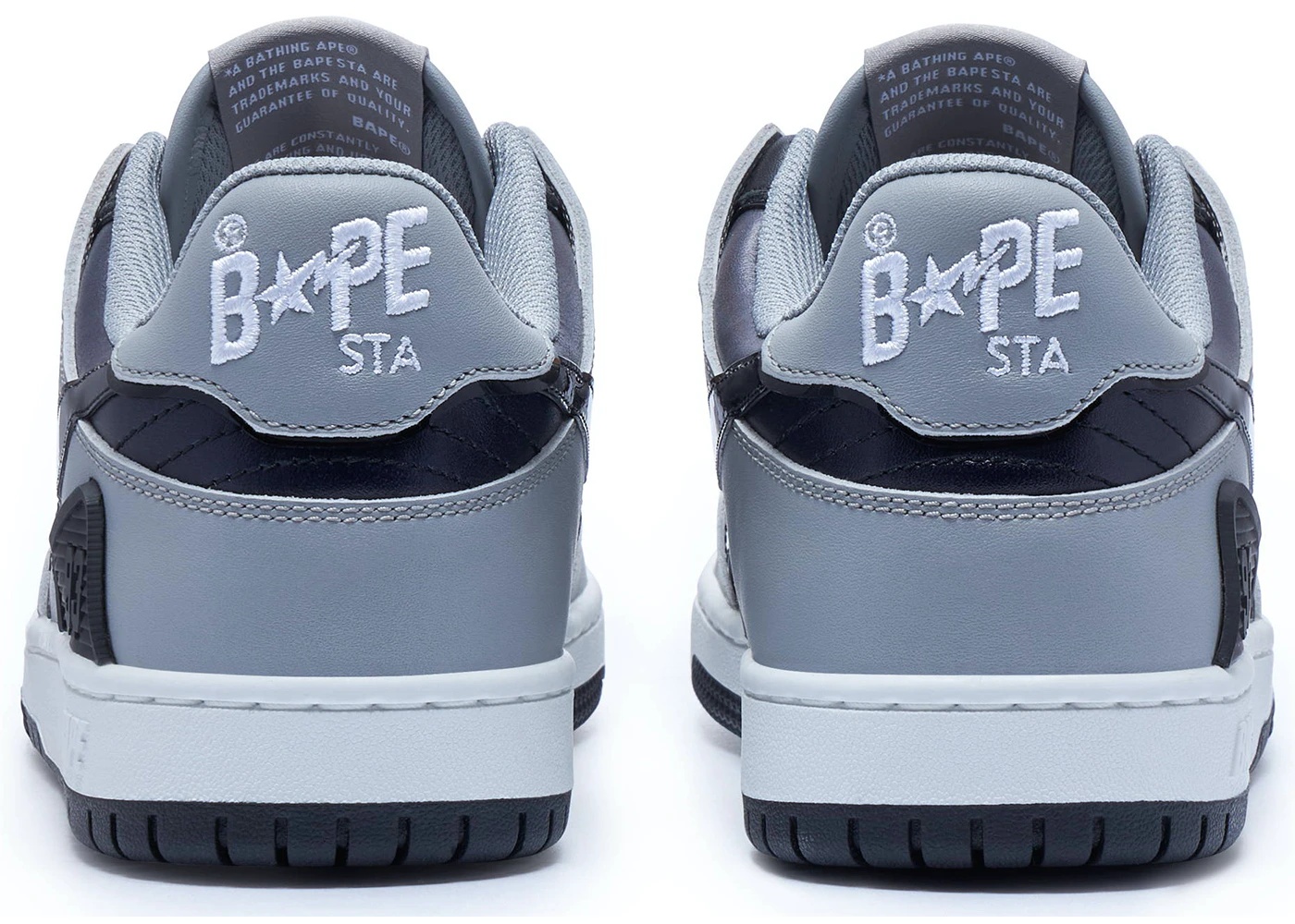 A Bathing Ape Bape SK8 Sta Grey Gradation - 2