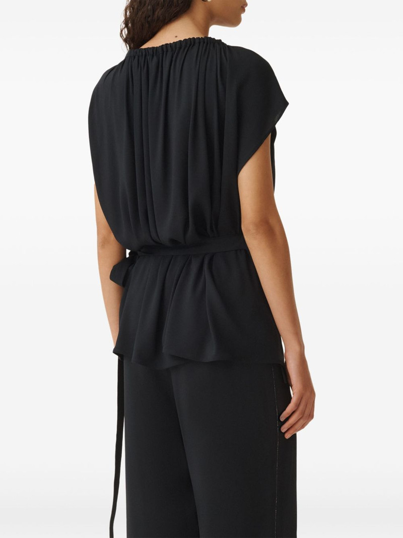 wrap design blouse 4