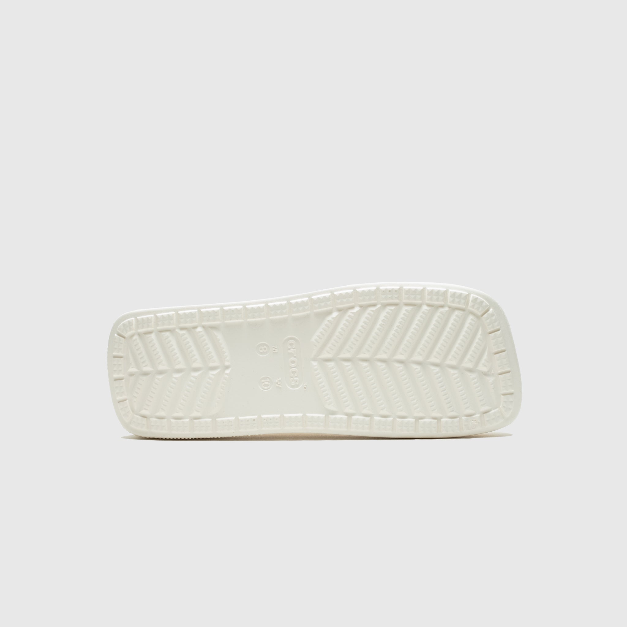 CLASSIC BLUNT TOE CLOG "CHALK" - 6