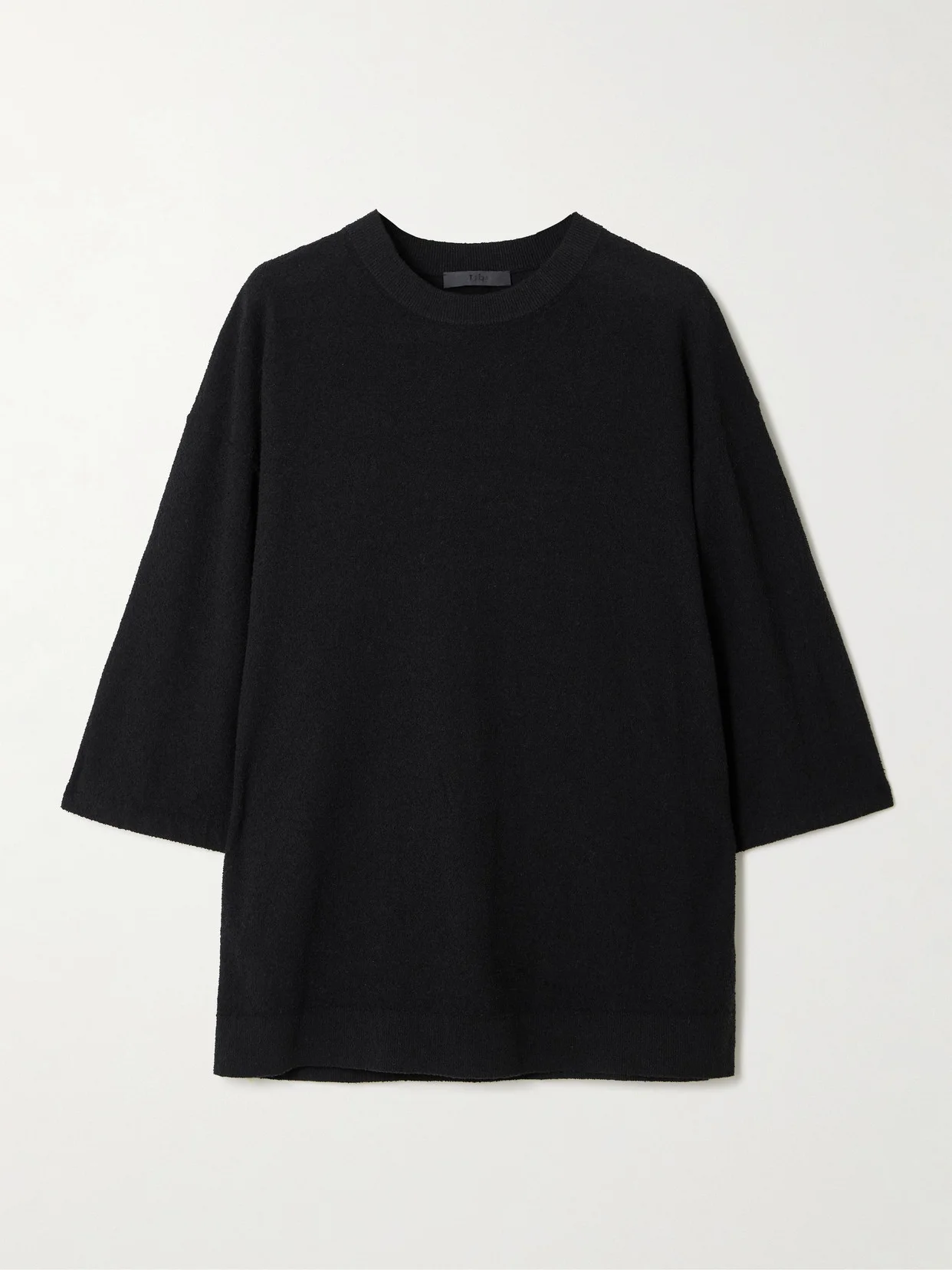 Sable Cotton-blend Jersey T-shirt - 1