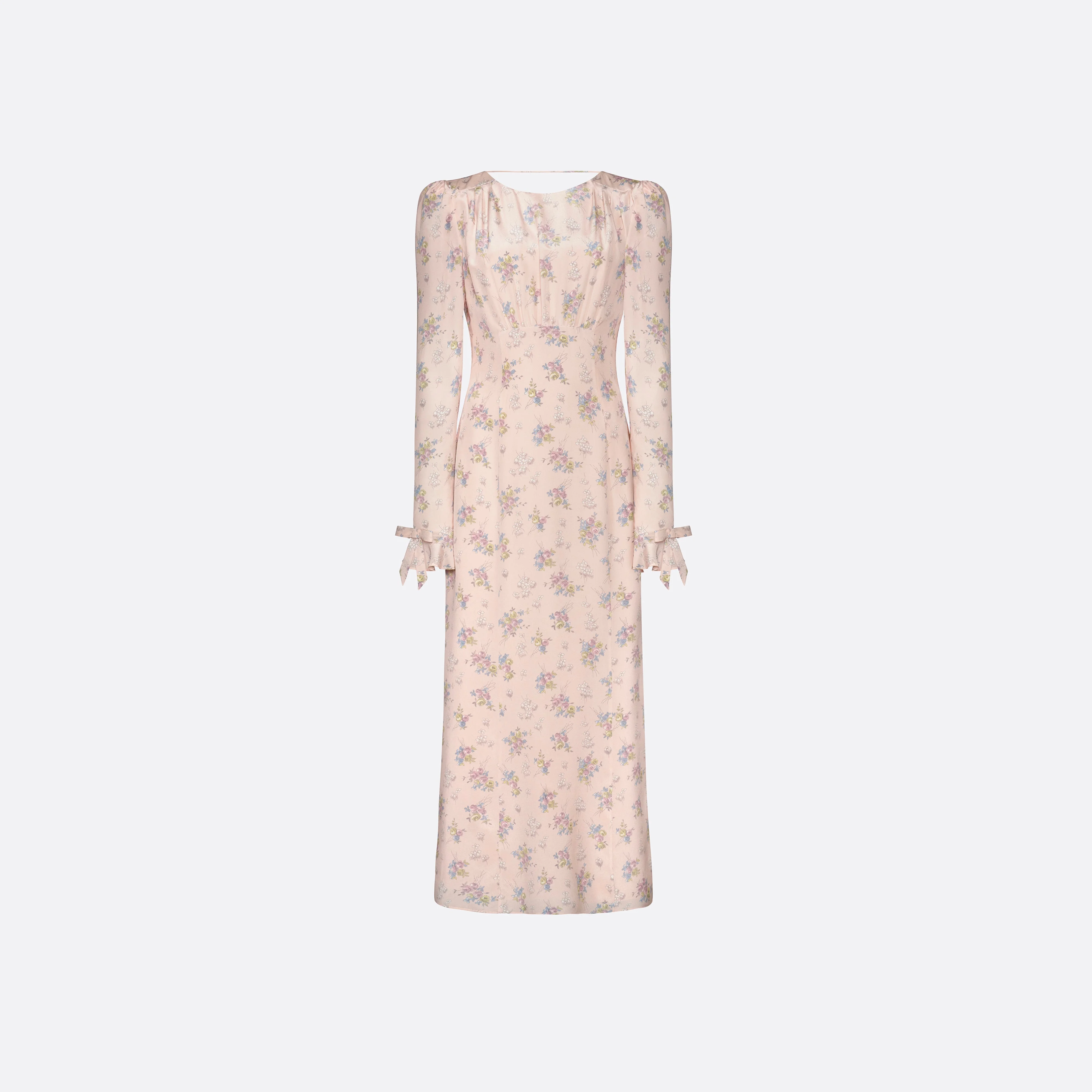 OPEN BACK MIDI DRESS - 1