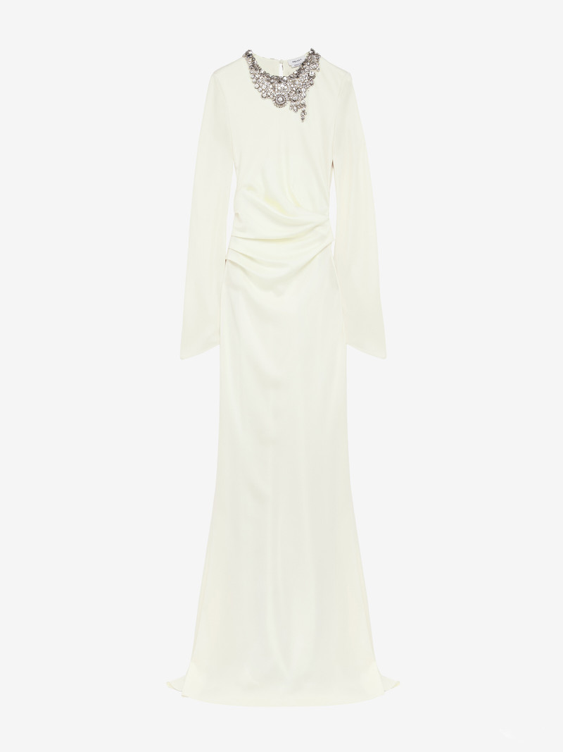 Jewelled Embroidery Evening Dress 1