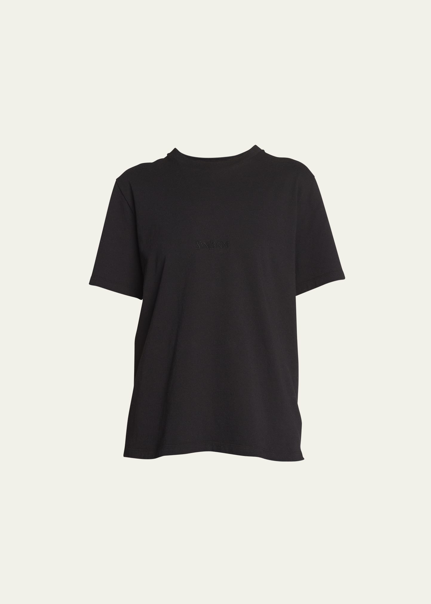 Logo Embroidered T-Shirt - 5