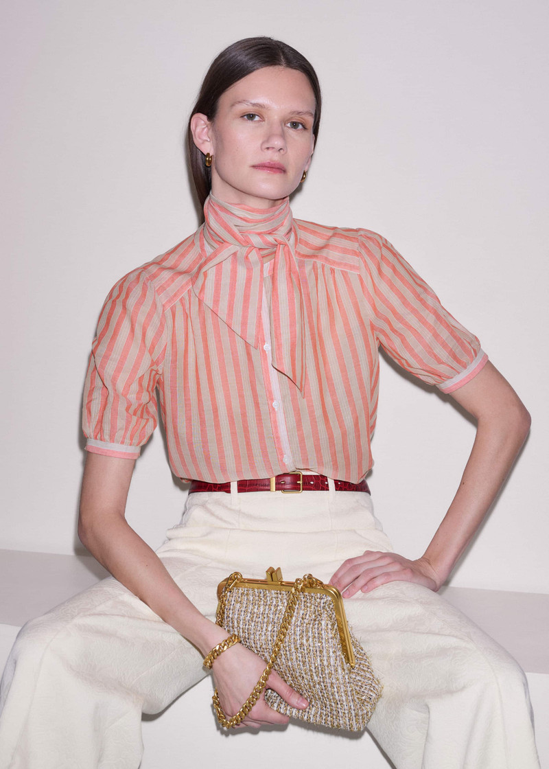 Soft Stripe Blouse 6