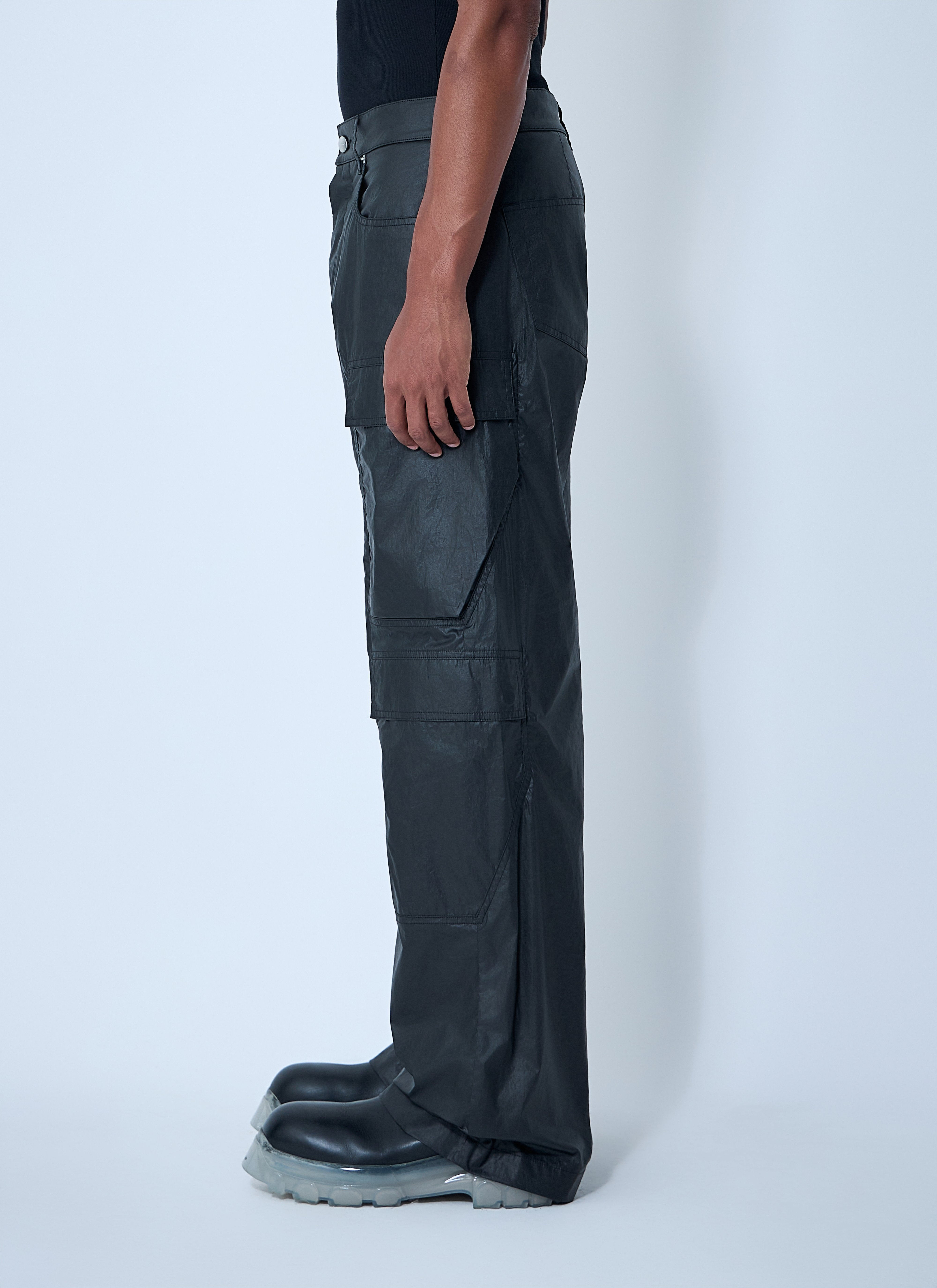Rick Owens Men Double Cargo Jeans - 3