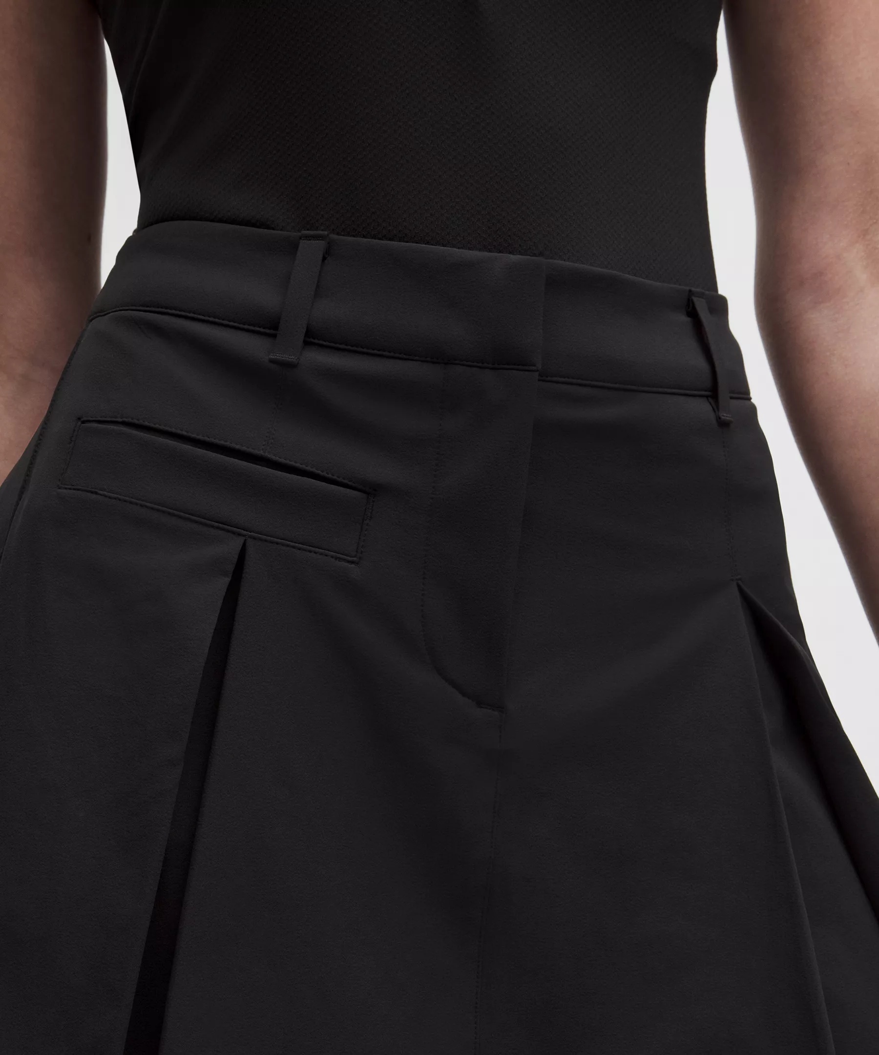 Box-Pleat High-Rise Golf Skirt - 4