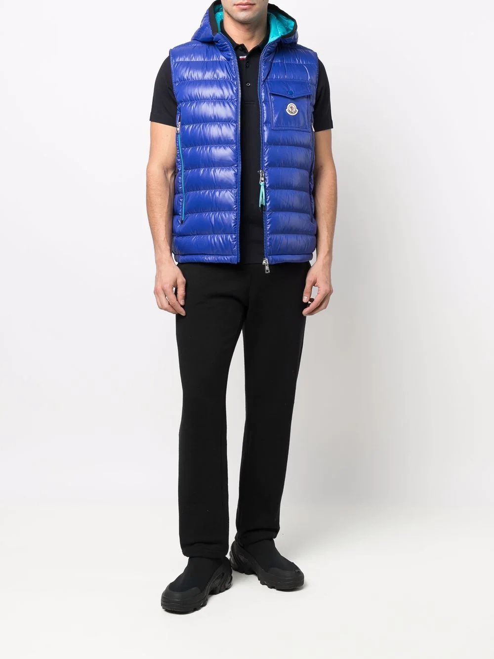 Ragot logo-patch padded gilet - 2