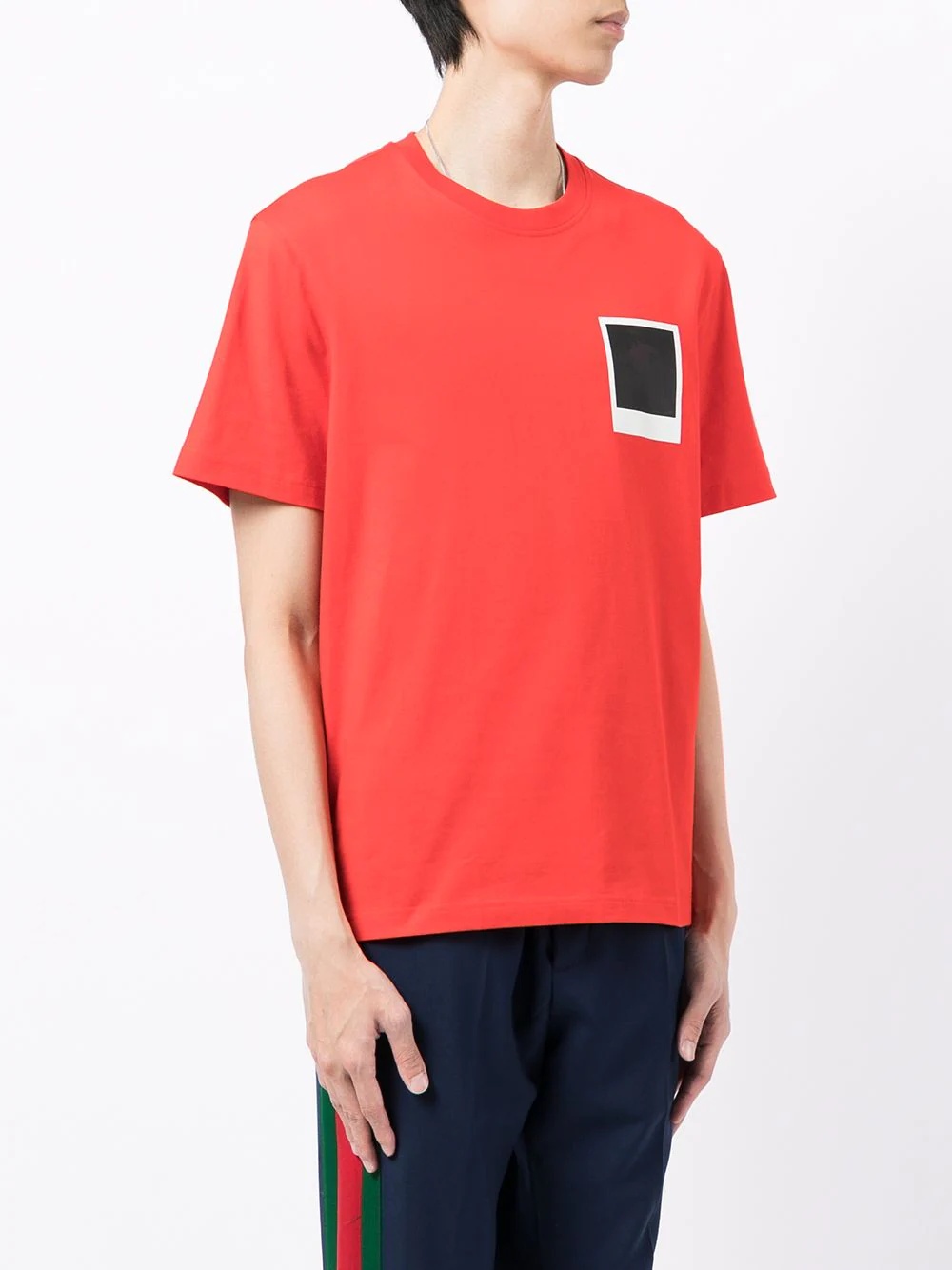 polaroid print T-shirt - 3