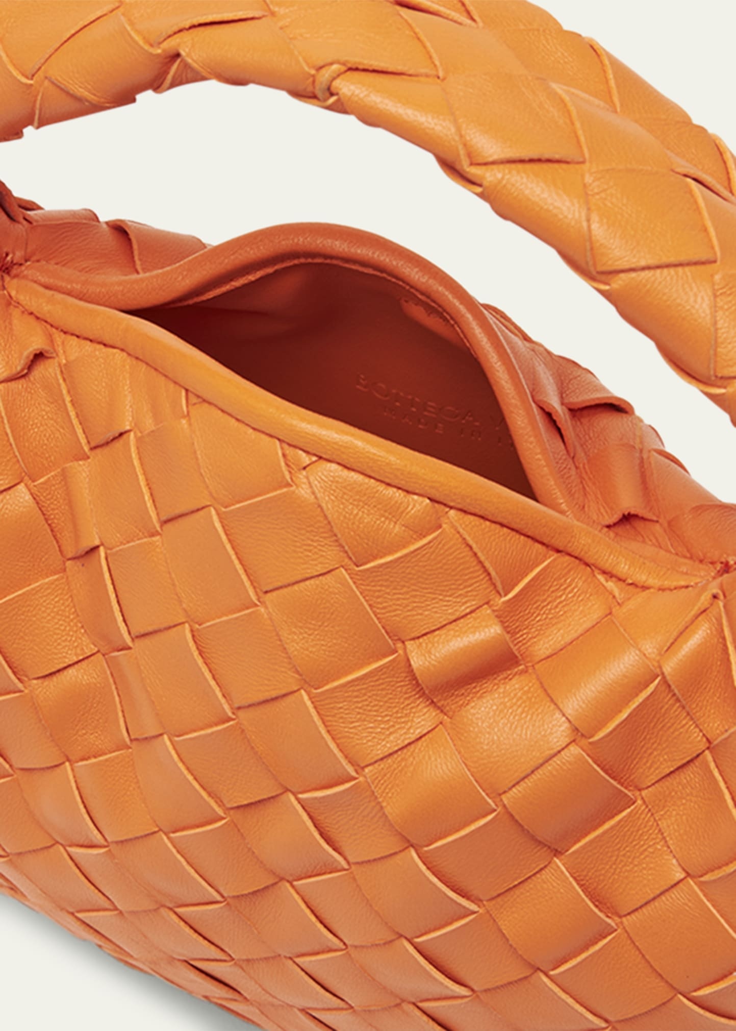 Hop Mini intrecciato Hobo Bag - 4