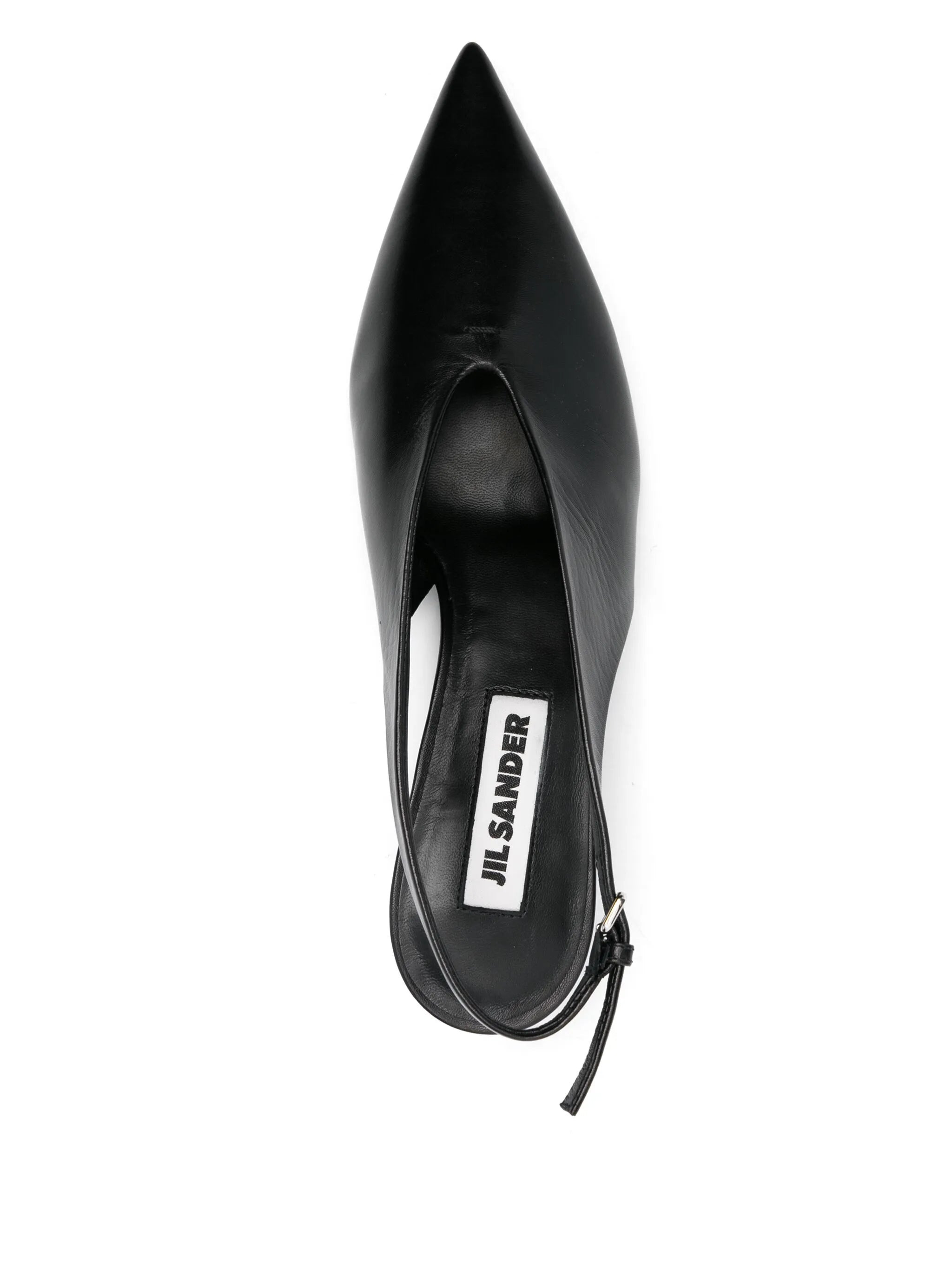 40mm leather pumps - 4